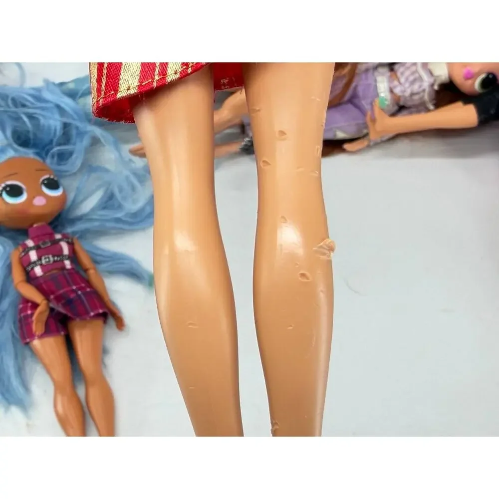 Barbie LOL Surprise OMG Ken Mixed Doll Lot Clothes Accessories 4.70 lb